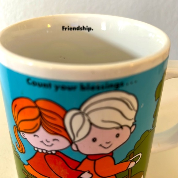 Vintage Halt Howard 1973 Mug Count your blessings - Picture 2 of 3